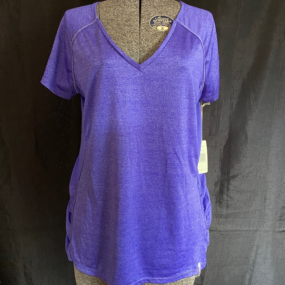 Tangerine athletic top